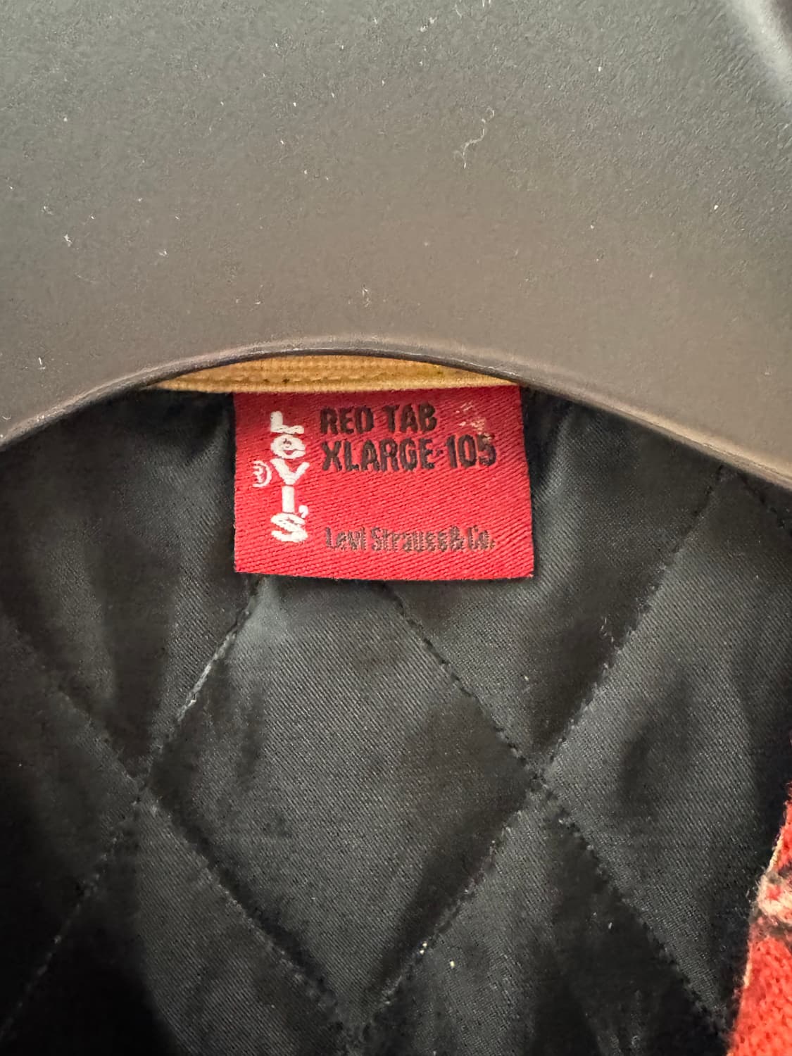 Levi's 레드탭 체크 셔츠 XL 상품이미지3