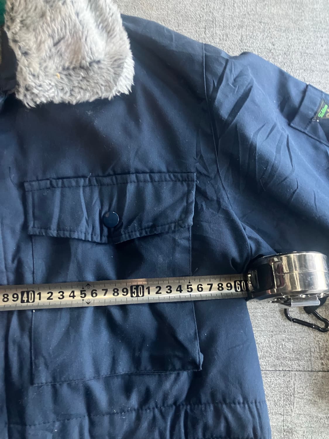 일본빈티지 Hightachibana 올드스쿨아메카지 스트릿 퍼 사파리자켓 상품이미지2