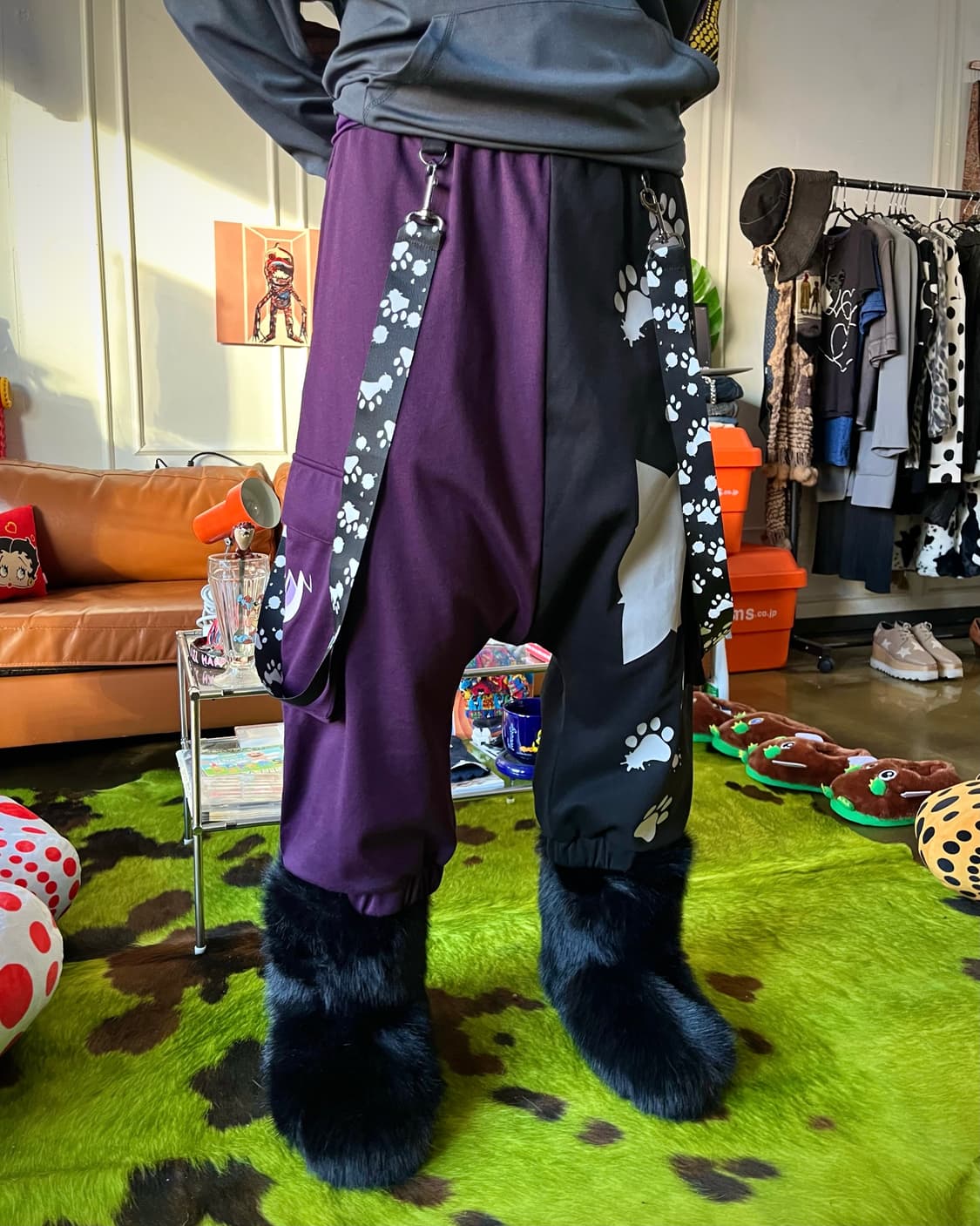 BuBBzu Japan Strap Sweat Baggy Pants 상품이미지2