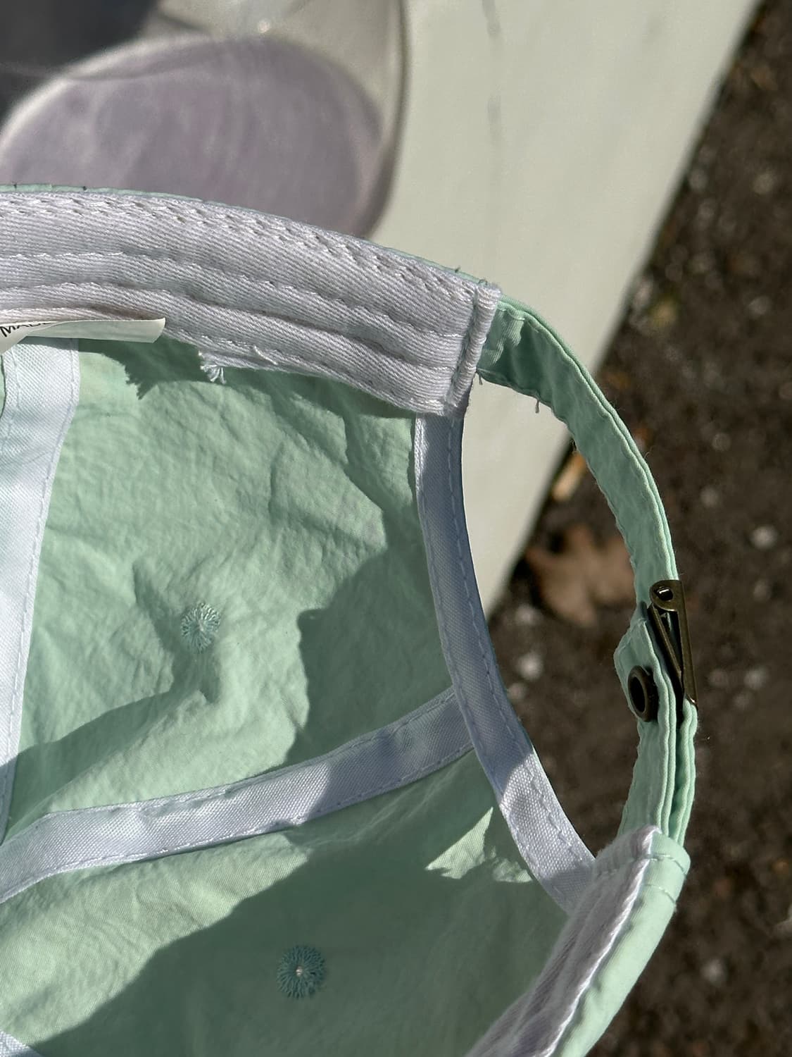 [F] 빈티지 로고 경량 민트 볼캡 모자 상품이미지6