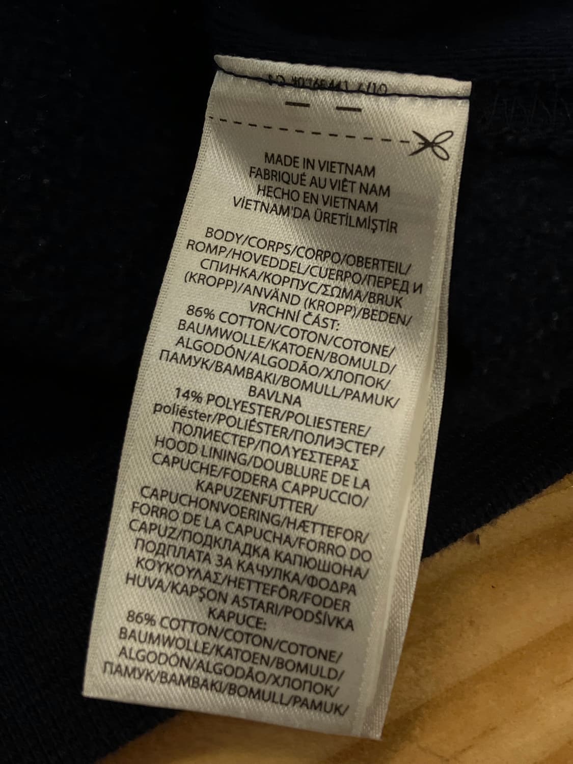 폴로 랄프로렌 빅로고 기모 후드티 네이비 M  #csz3866 상품이미지5