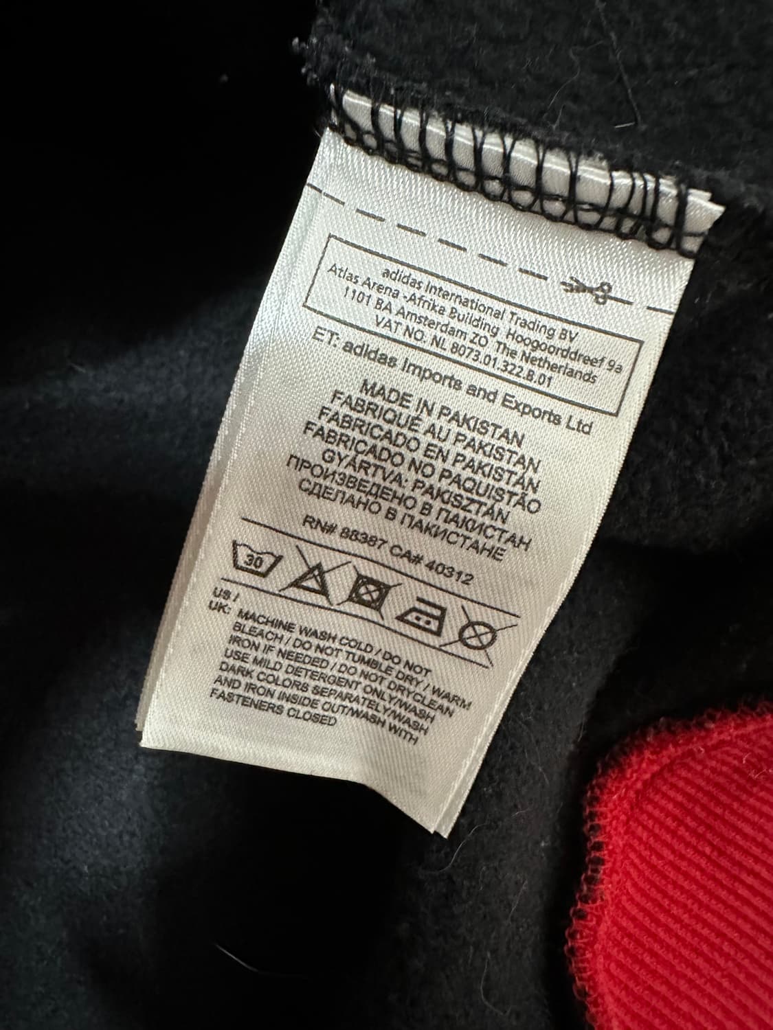 아디다스 뉴욕 코튼 집업 져지 상품이미지6