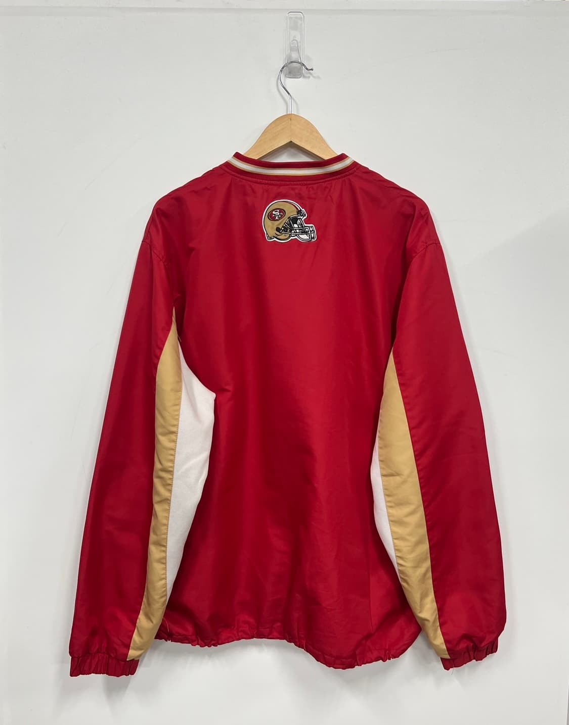 NFL 샌프라시스코 자수 로고 올드스쿨 우븐 웜업 상품이미지9