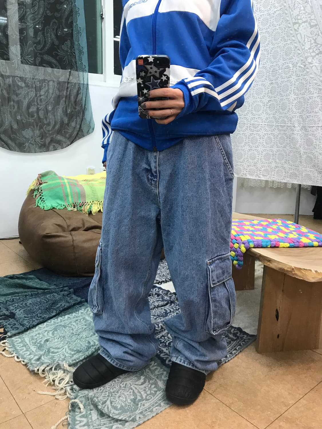 위캔더스 카펜터 데님팬츠 상품이미지1