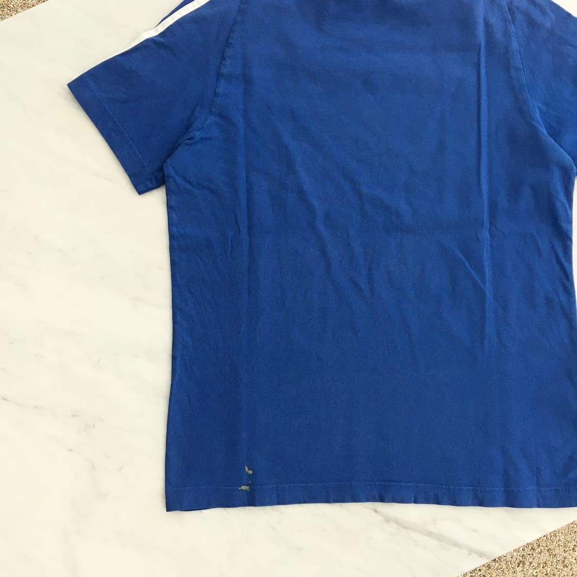 블루 삼선 숏 슬리브 남성 102 여성 프리사이즈 상품이미지4