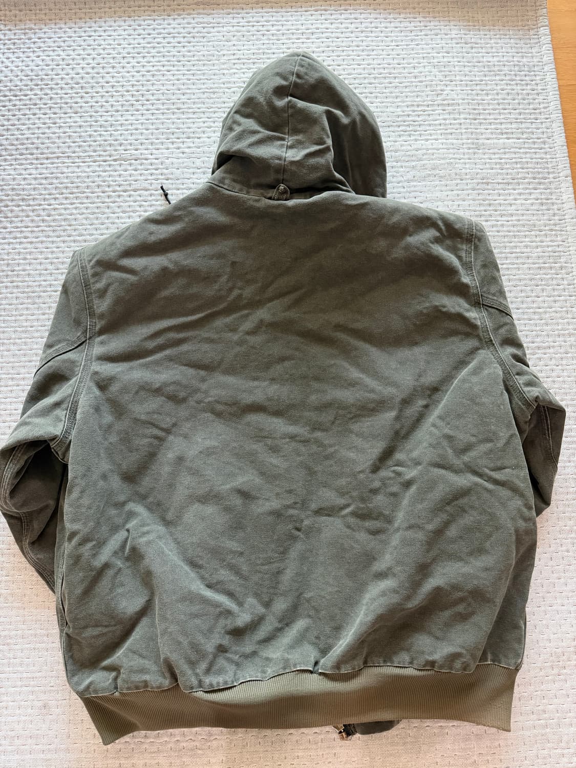 [XXL] 칼하트 j130 j68 샌드스톤 덕 액티브 자켓 모스 상품이미지5