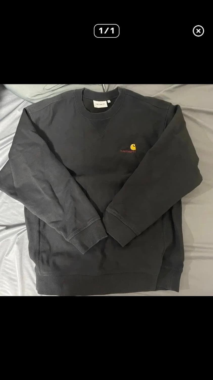 칼하트 wip 맨투맨 자수 상품이미지1