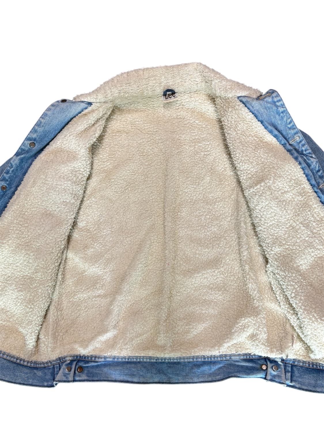 리 빈티지 양털 청자켓 M 상품이미지3