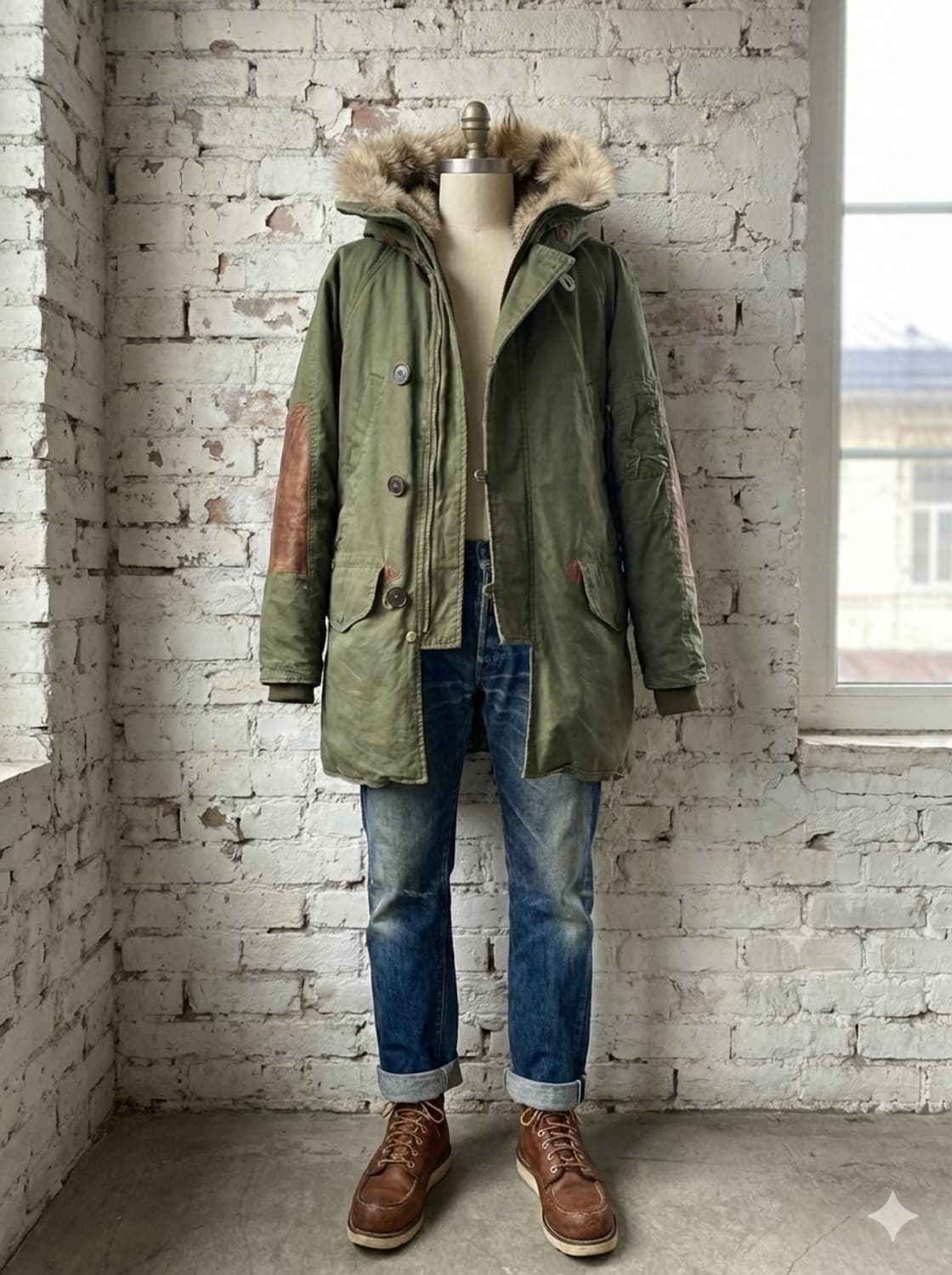 카이아크만 빈티지 N-3B 파카 상품이미지3