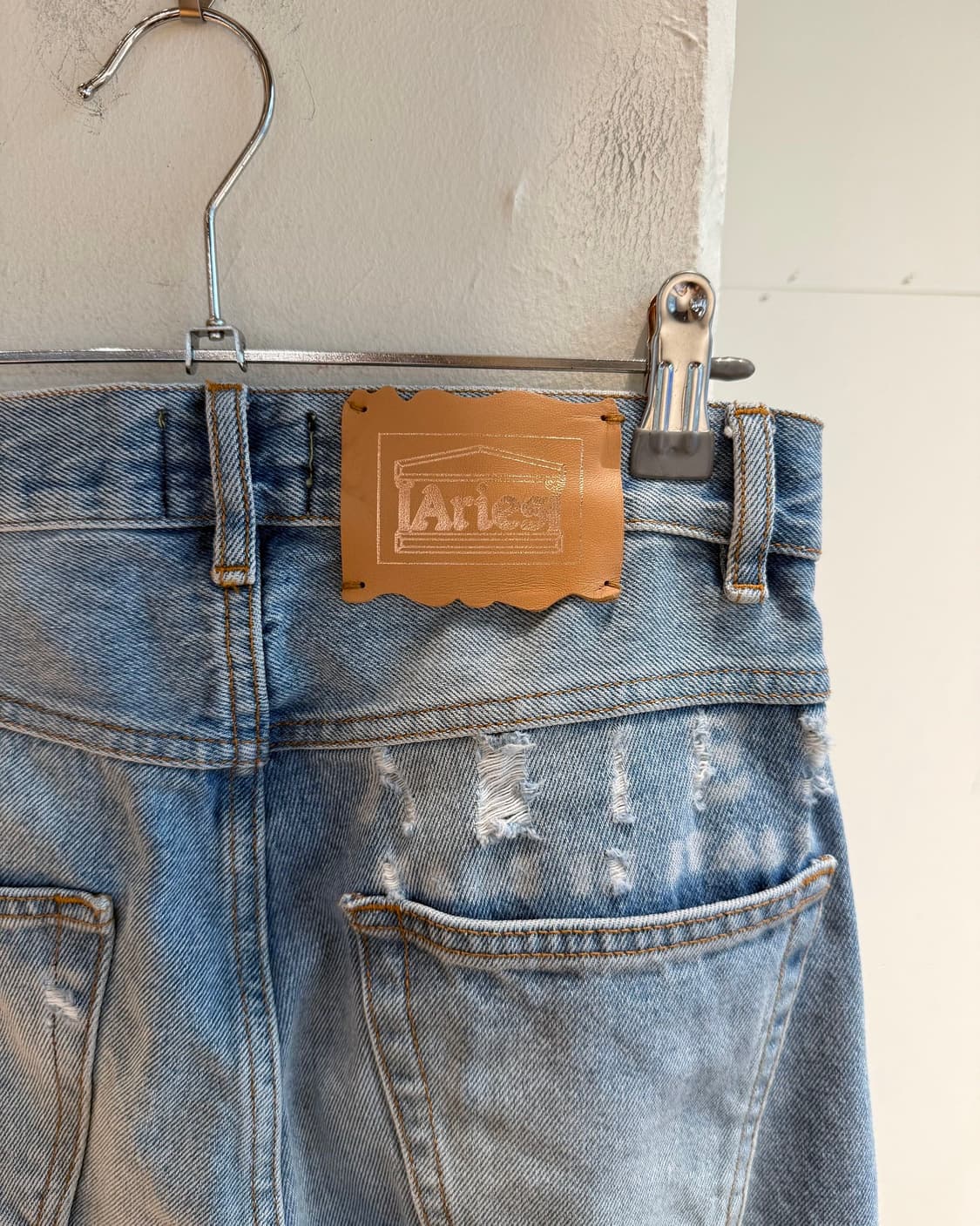 에리즈 데님 디스트로이드 팬츠  상품이미지7