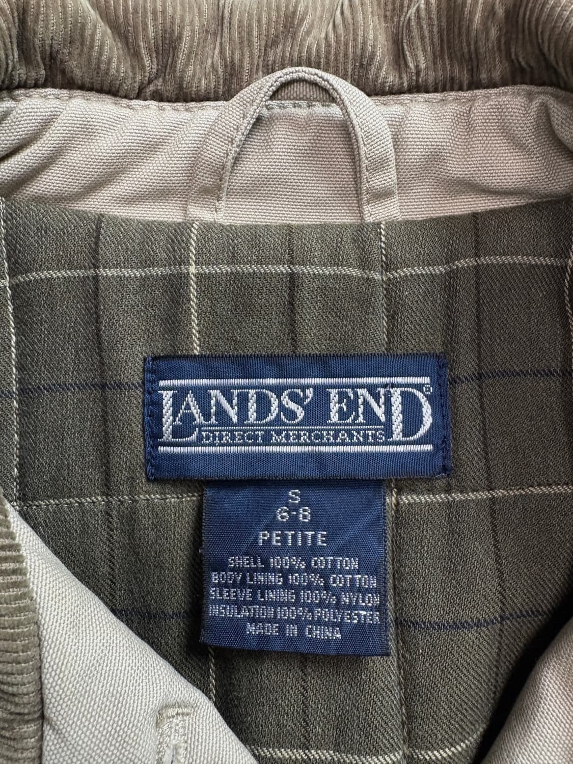 랜즈엔드 USA 코듀로이 카라넥 초어 자켓 2435 상품이미지4