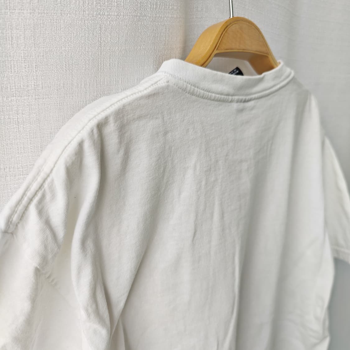 스투시 00s LIVIN XL 프린팅 반팔 티셔츠 화이트 L 상품이미지8