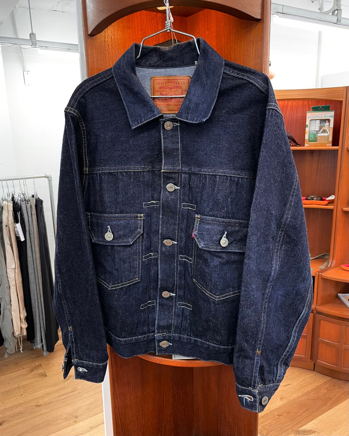 [40] LVC 리바이스 507XX 데님 자켓 상품이미지1