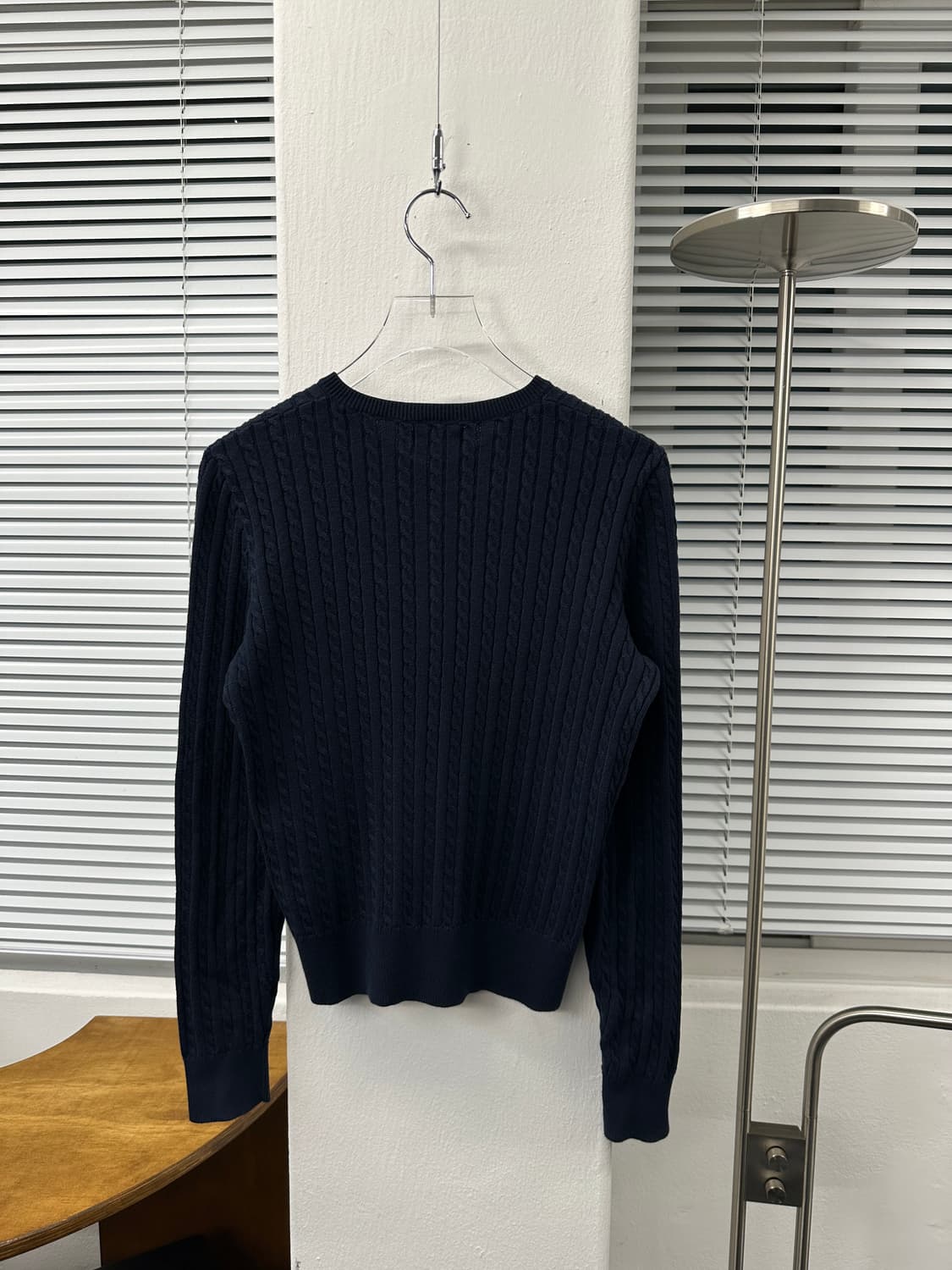 폴로 랄프로렌 꽈배기 가디건 신형제품(네이비) 상품이미지3