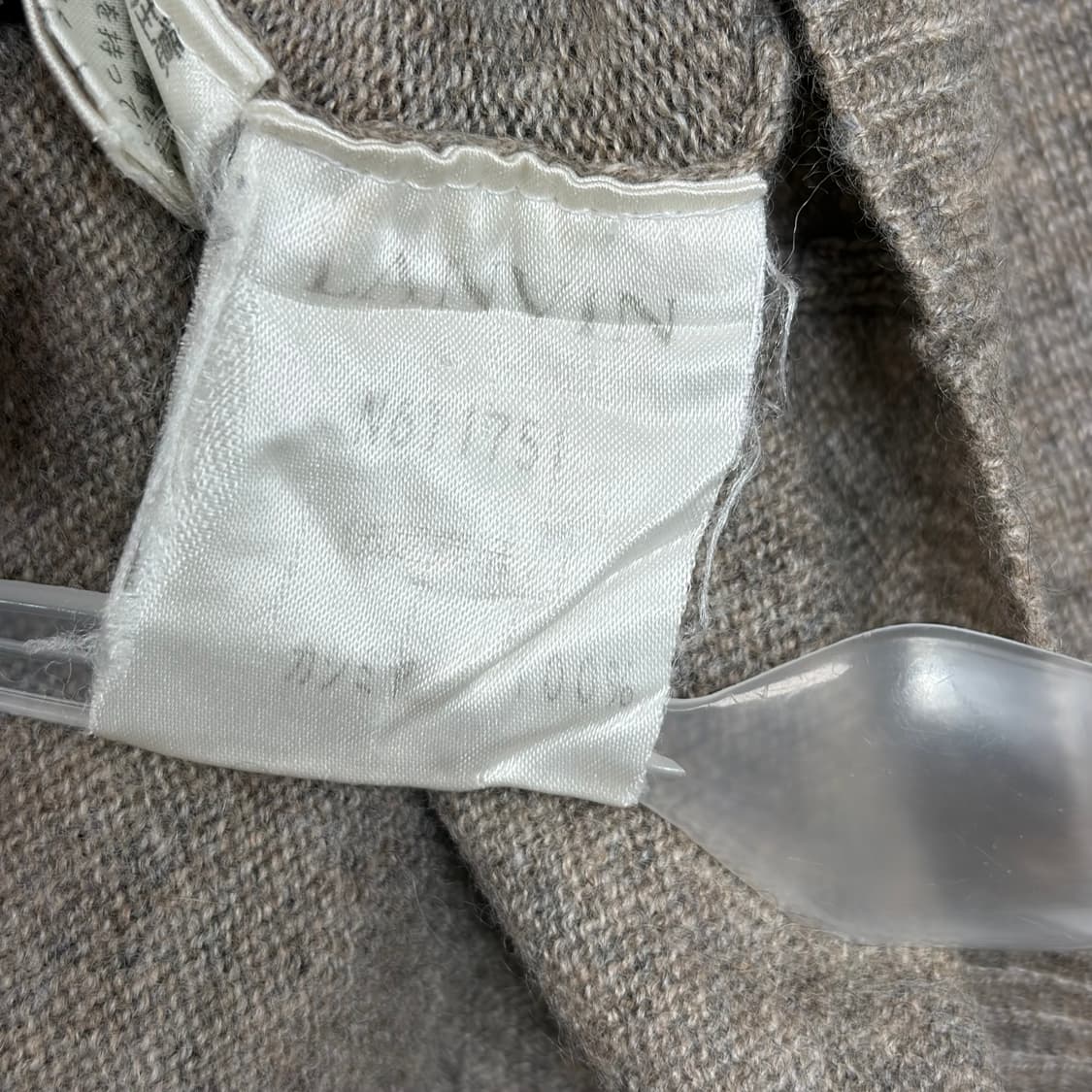 랑방 패턴 터틀넥 니트 티셔츠 상품이미지8