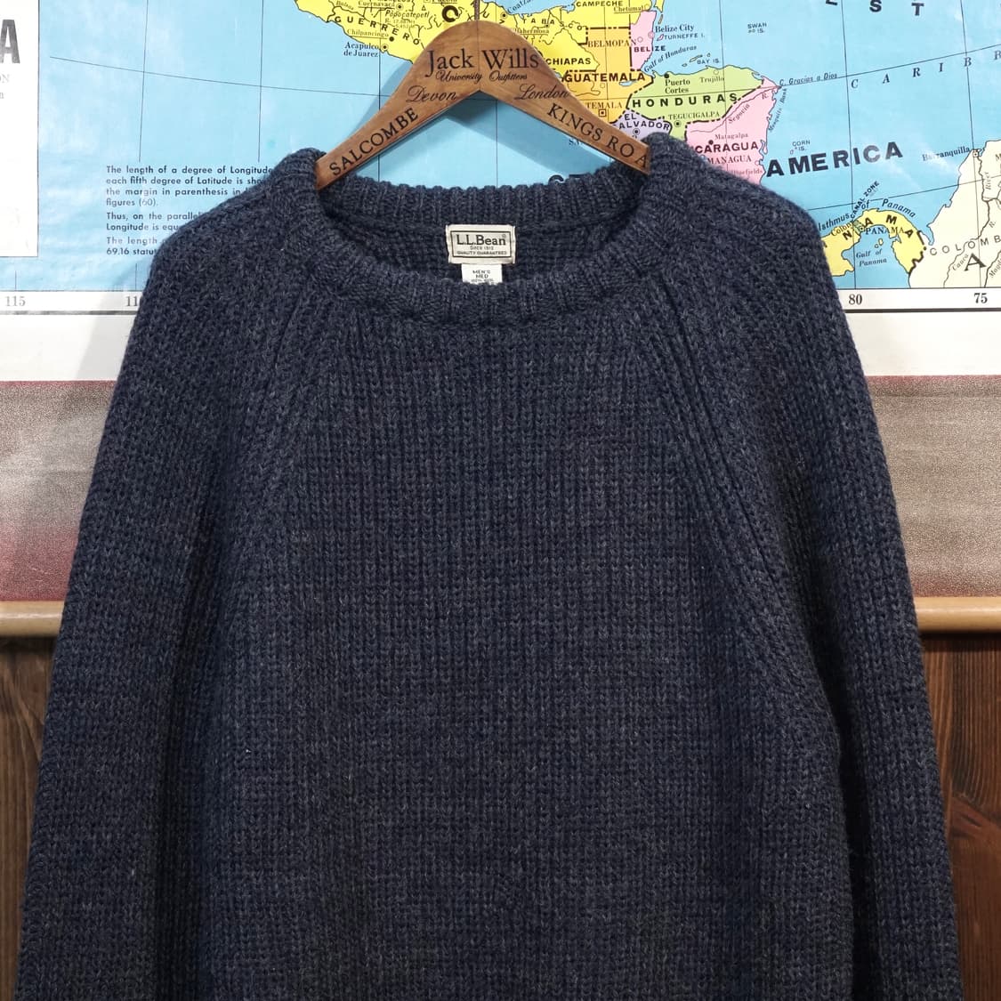 90s 엘엘빈 아일랜드 니트 상품이미지3