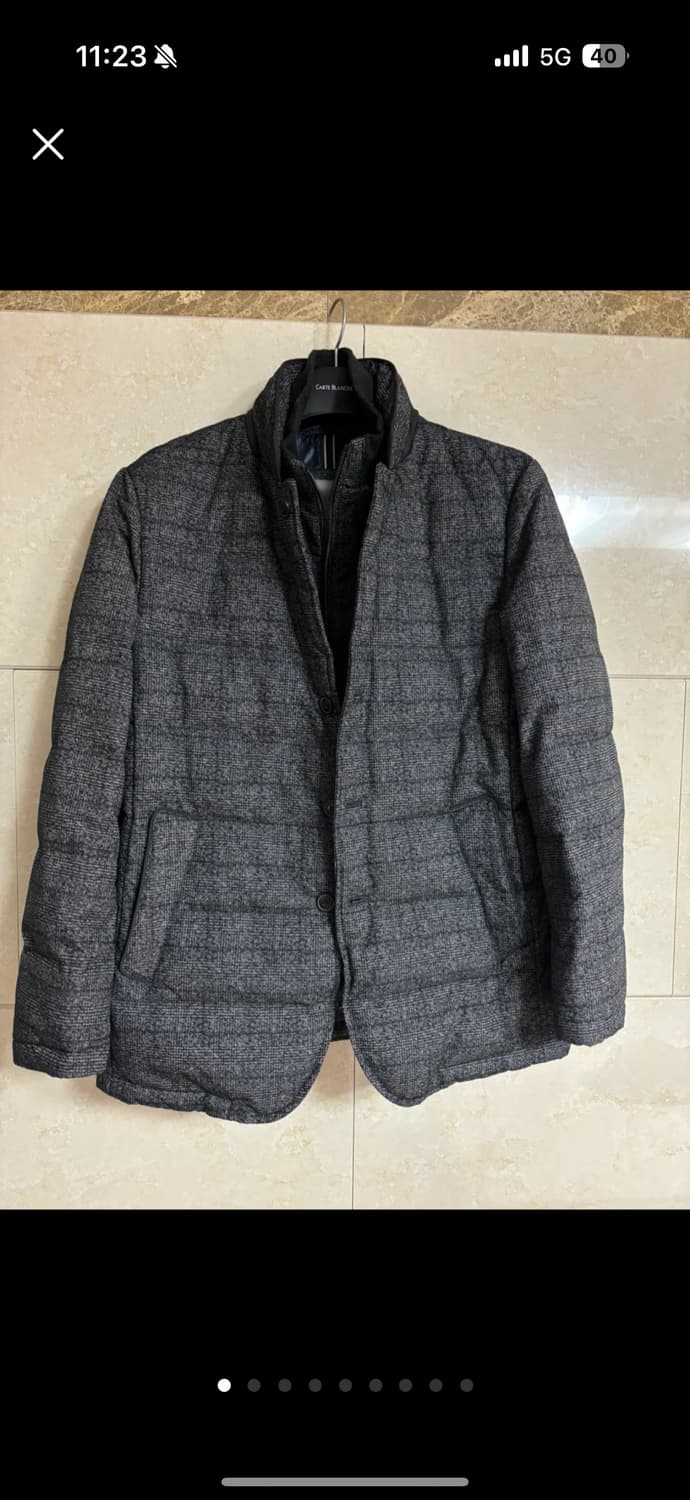 코오롱 브렌우드 지오투) 헤링본 구스다운 자켓 상품이미지1