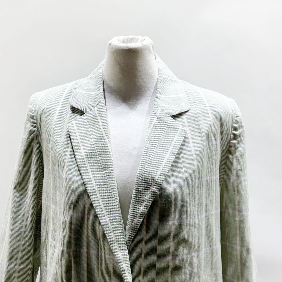 플라스틱아일랜드 여성면마 블레이져자켓 S 상품이미지2