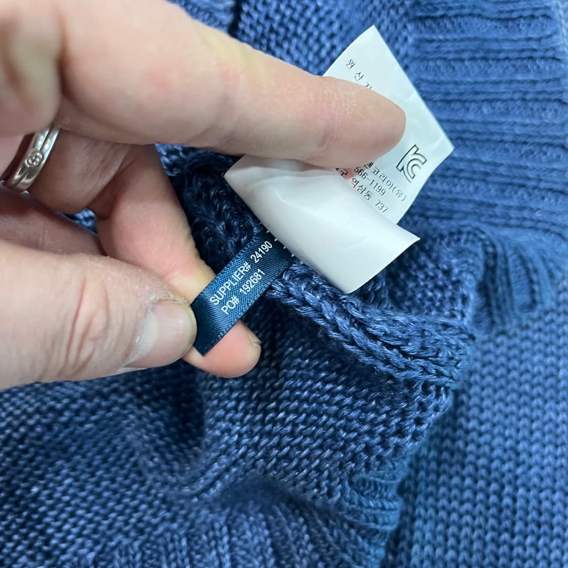 폴로 랄프로렌 린넨니트 상품이미지5