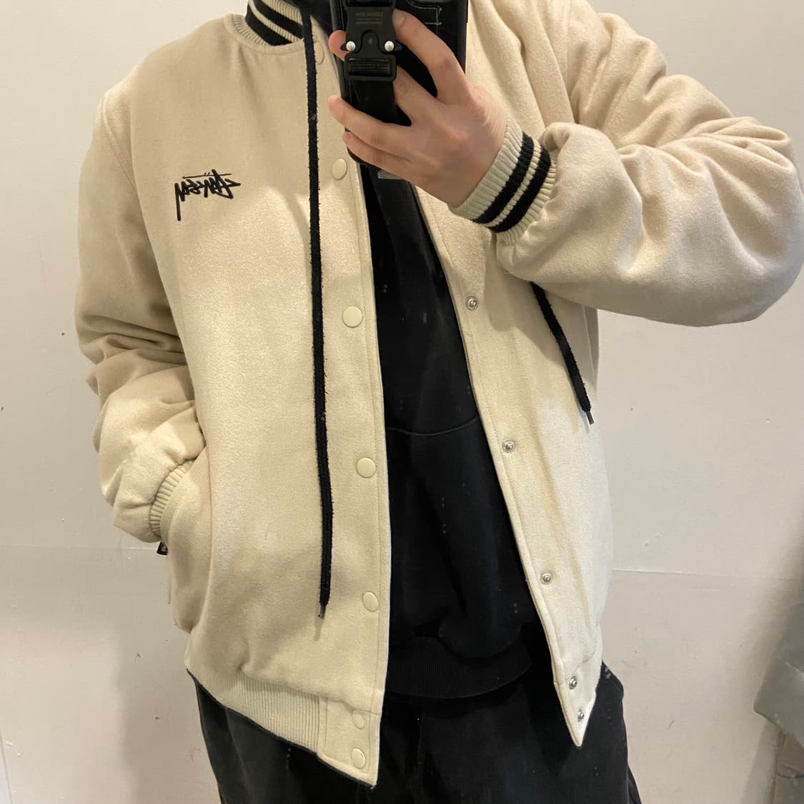 스투시 35주년 울 바시티 자켓 상품이미지1