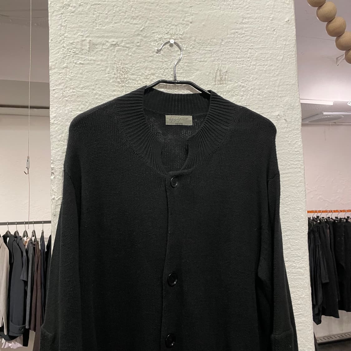 요지야마모토 뿌르옴므 오버사이즈 가디건 상품이미지2