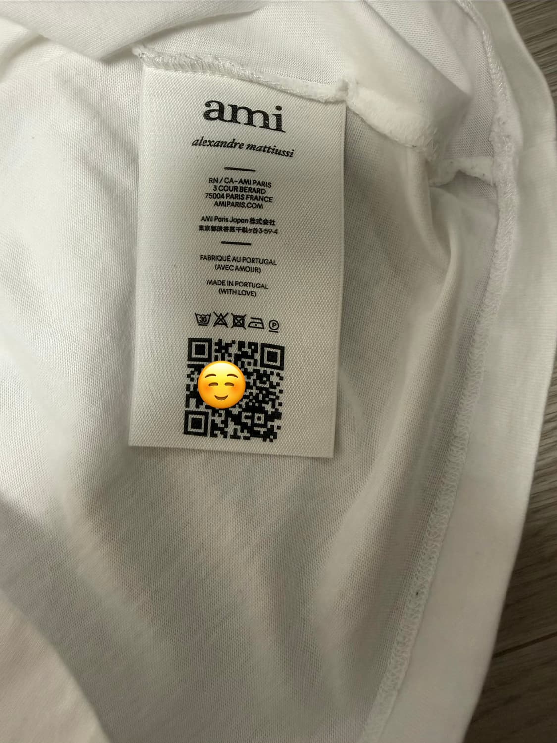 아미 반팔 (크림 정품) 상품이미지4