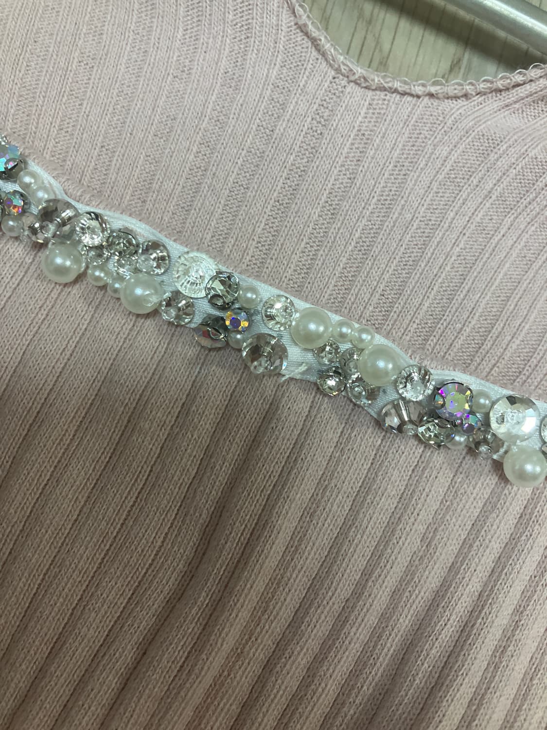 베이비메탈클럽 베메클 쥬얼 초커티 핑크 상품이미지2