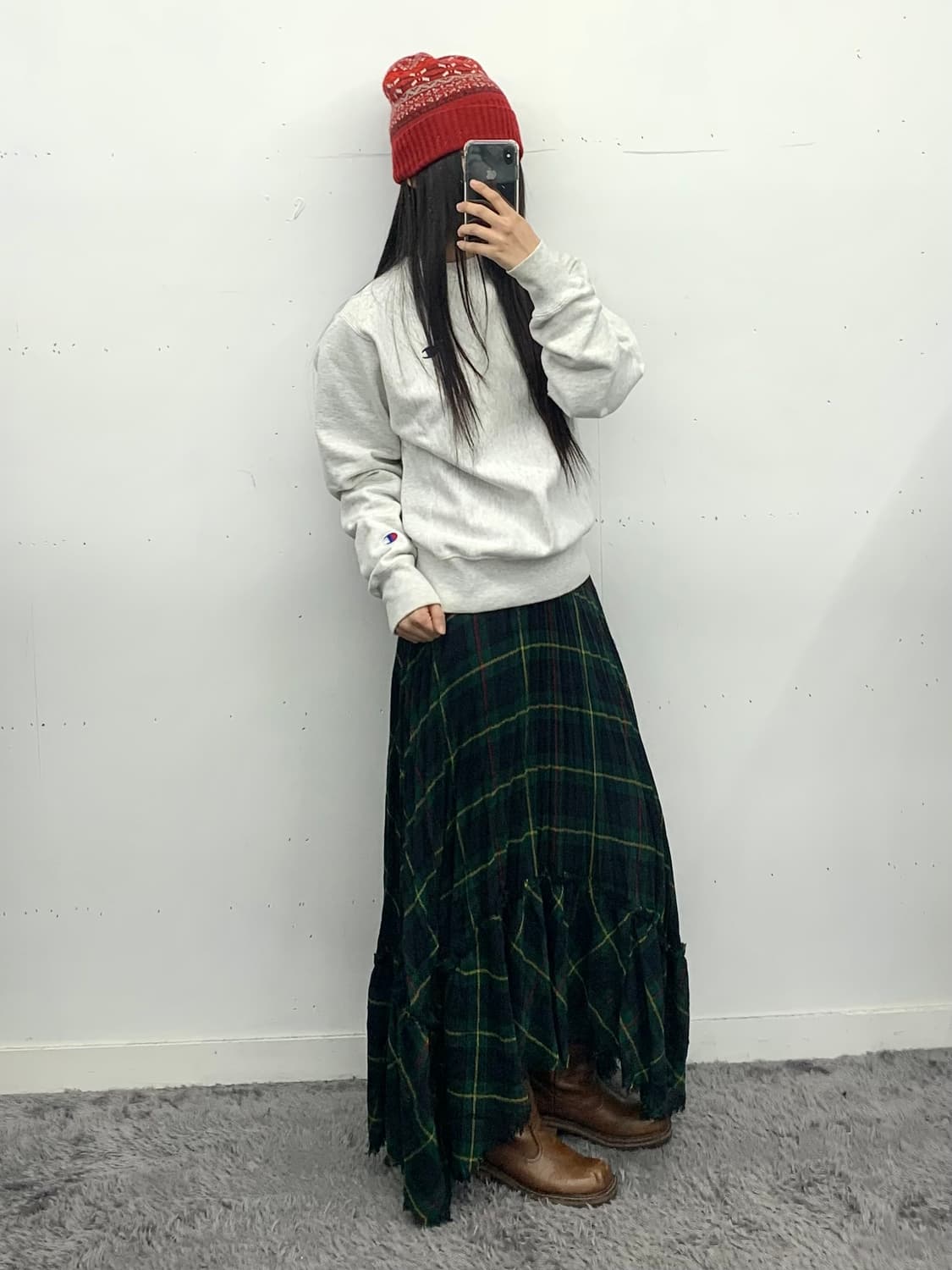 Reverse weave 맨투맨 상품이미지1