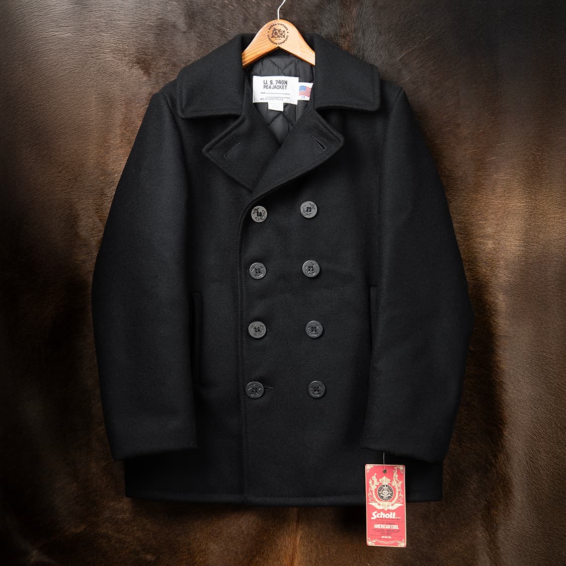 [38] Schott 740N 미해군 피코트 미사용 신품  상품이미지1