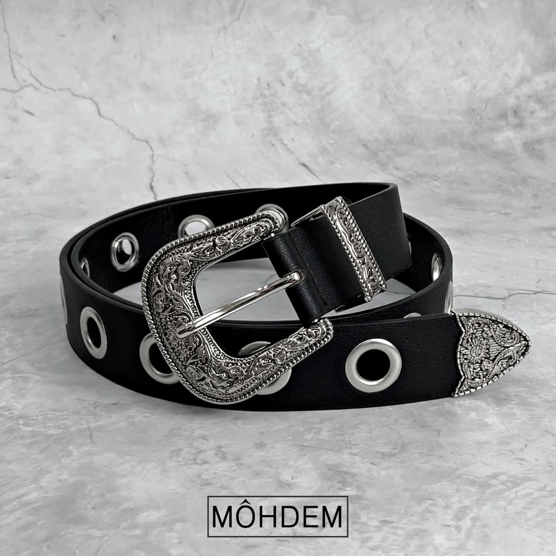 [Unisex]엔틱 웨스턴 아일렛 벨트 상품이미지1