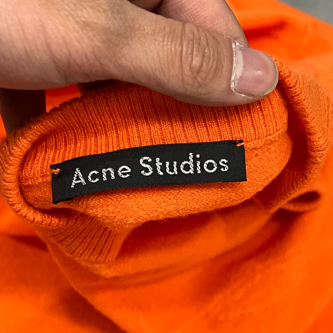  아크네스튜디오 페이스패치 울 니트 +명품감정서 y16145 상품이미지6