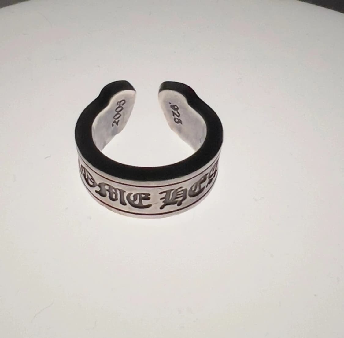 크롬하츠반지스크롤라벨링라지 US8호 (정품) 상품이미지1