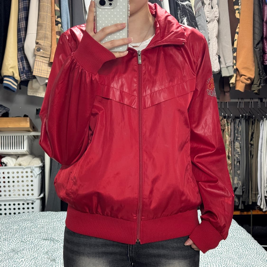 리바이스 시그니처 y2k 바람막이 상품이미지1