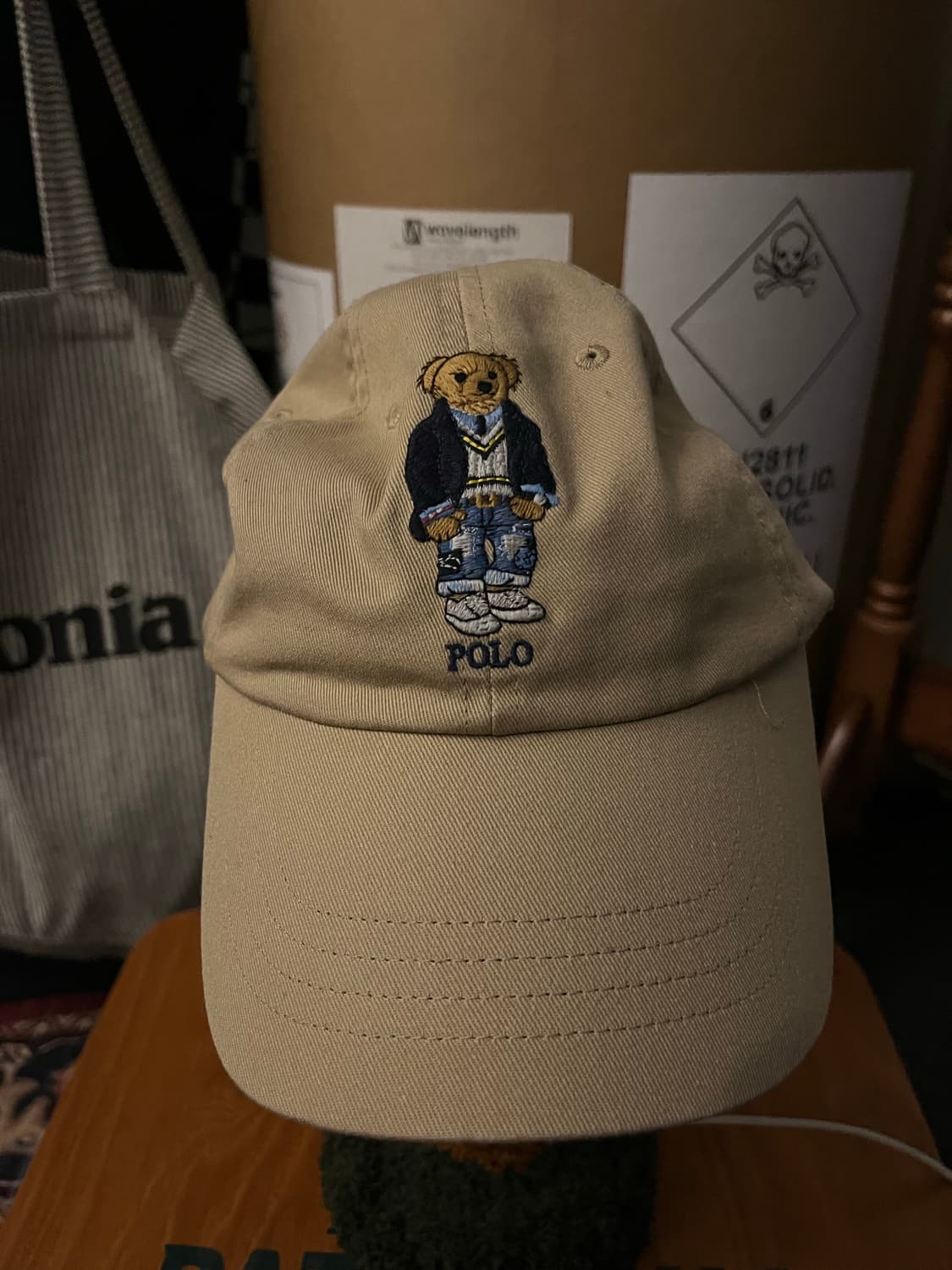 폴로 베어 볼캡 베이지 상품이미지1