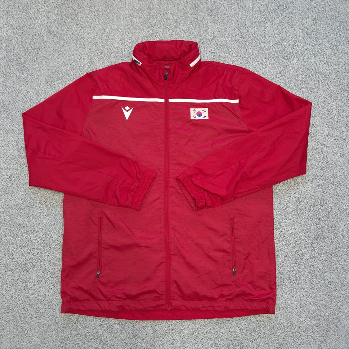 [3XL] 마크론 국대 집업 자켓 korea  상품이미지1