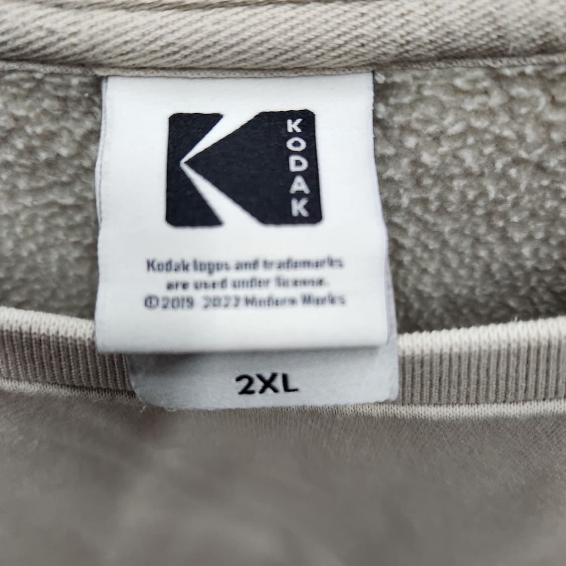 코닥 백 프린팅 빅로고 맨투맨 2XL 상품이미지5