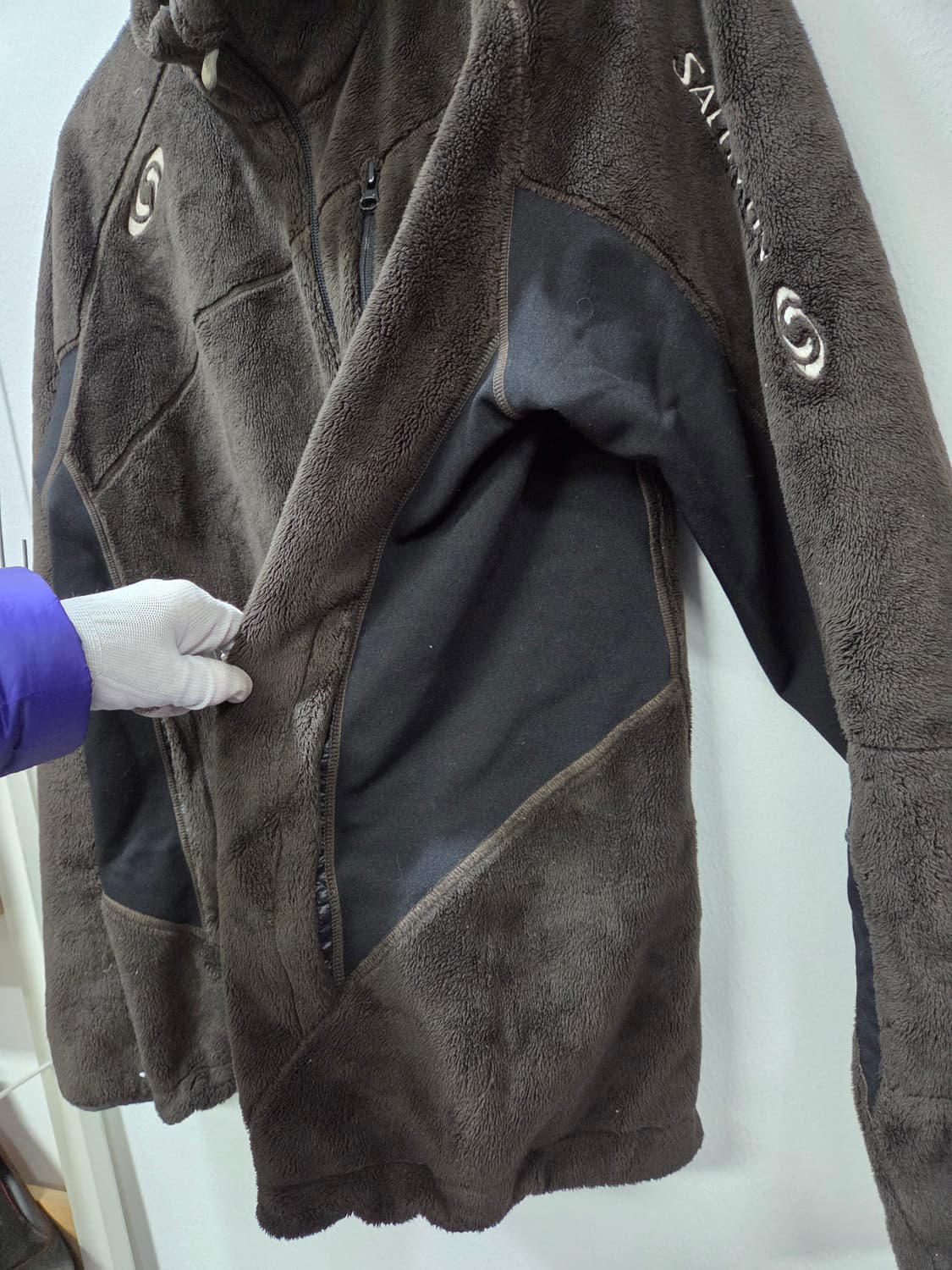 SALOMON 플리스 집업 점퍼 L 상품이미지4