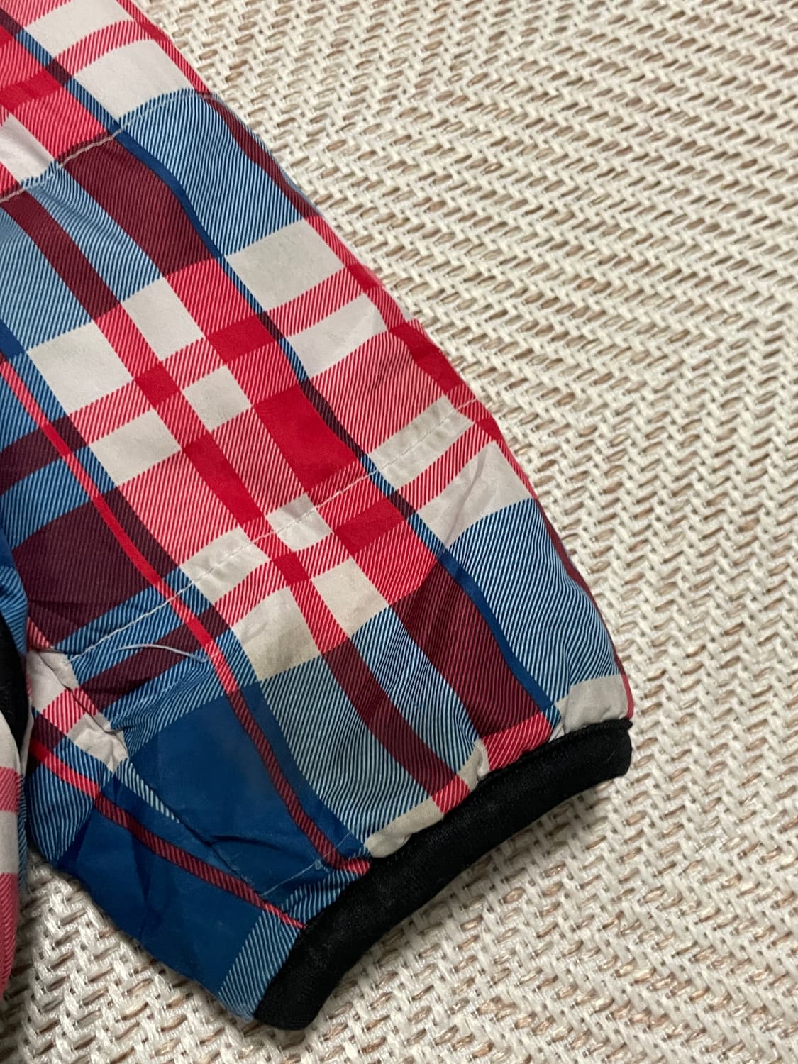 빈티지 키즈 sunny 체크 패딩 J03263 상품이미지4