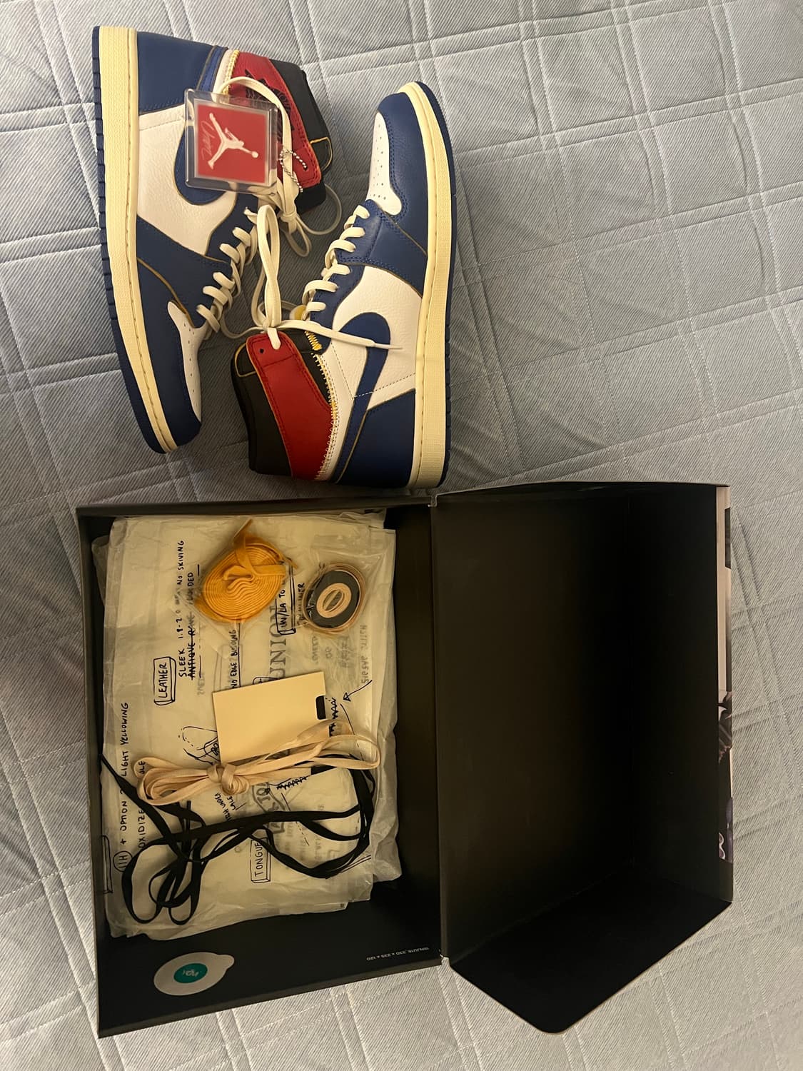 [285] 조던 1 하이 유니온 블루토 상품이미지1