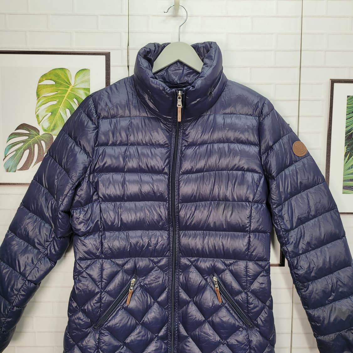 랄프로렌 다운 퀄팅 경량 롱패딩 자켓 M사이즈 상태최상 상품이미지2