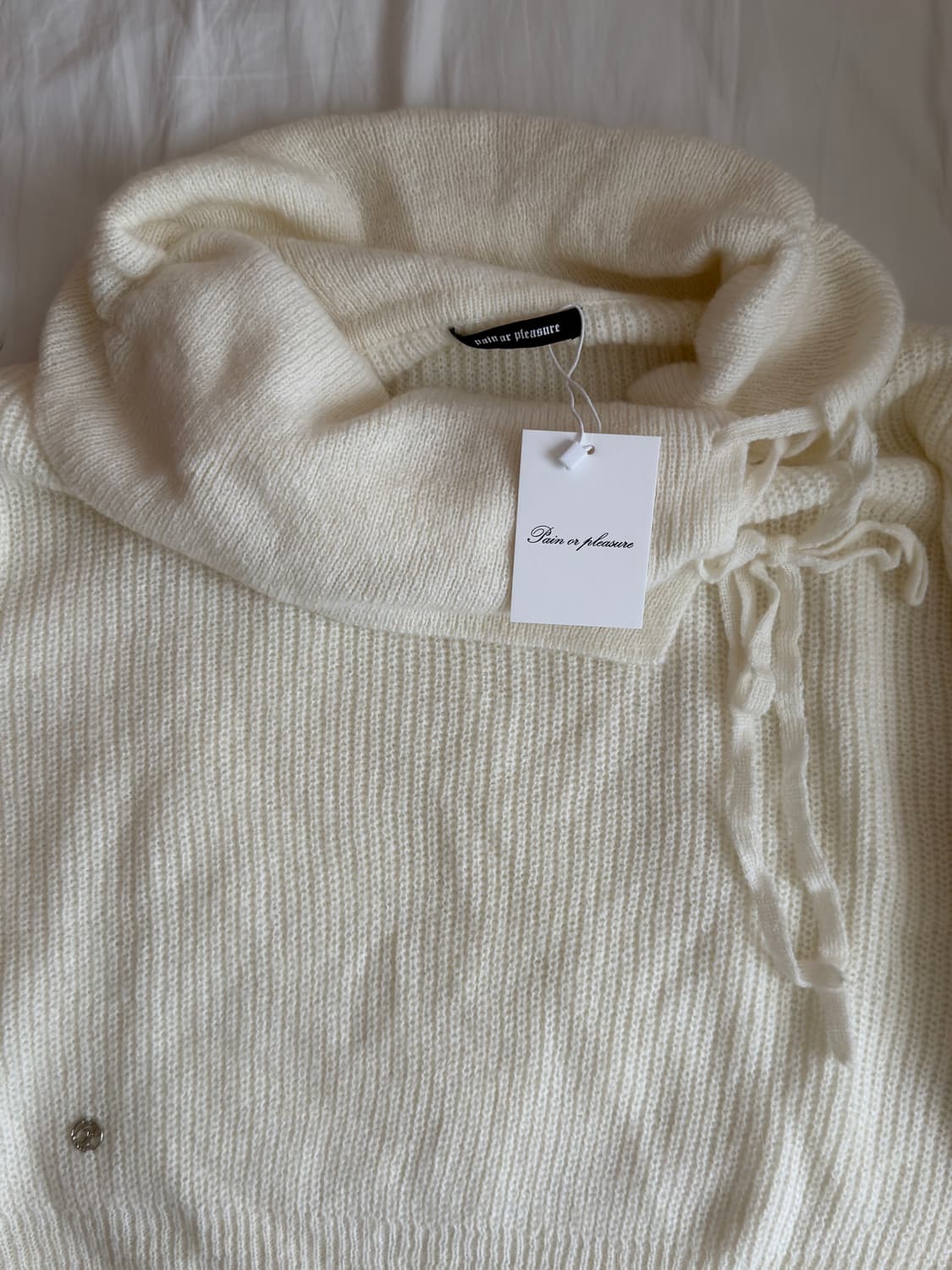 KAREN CORSET KNIT white 상품이미지2