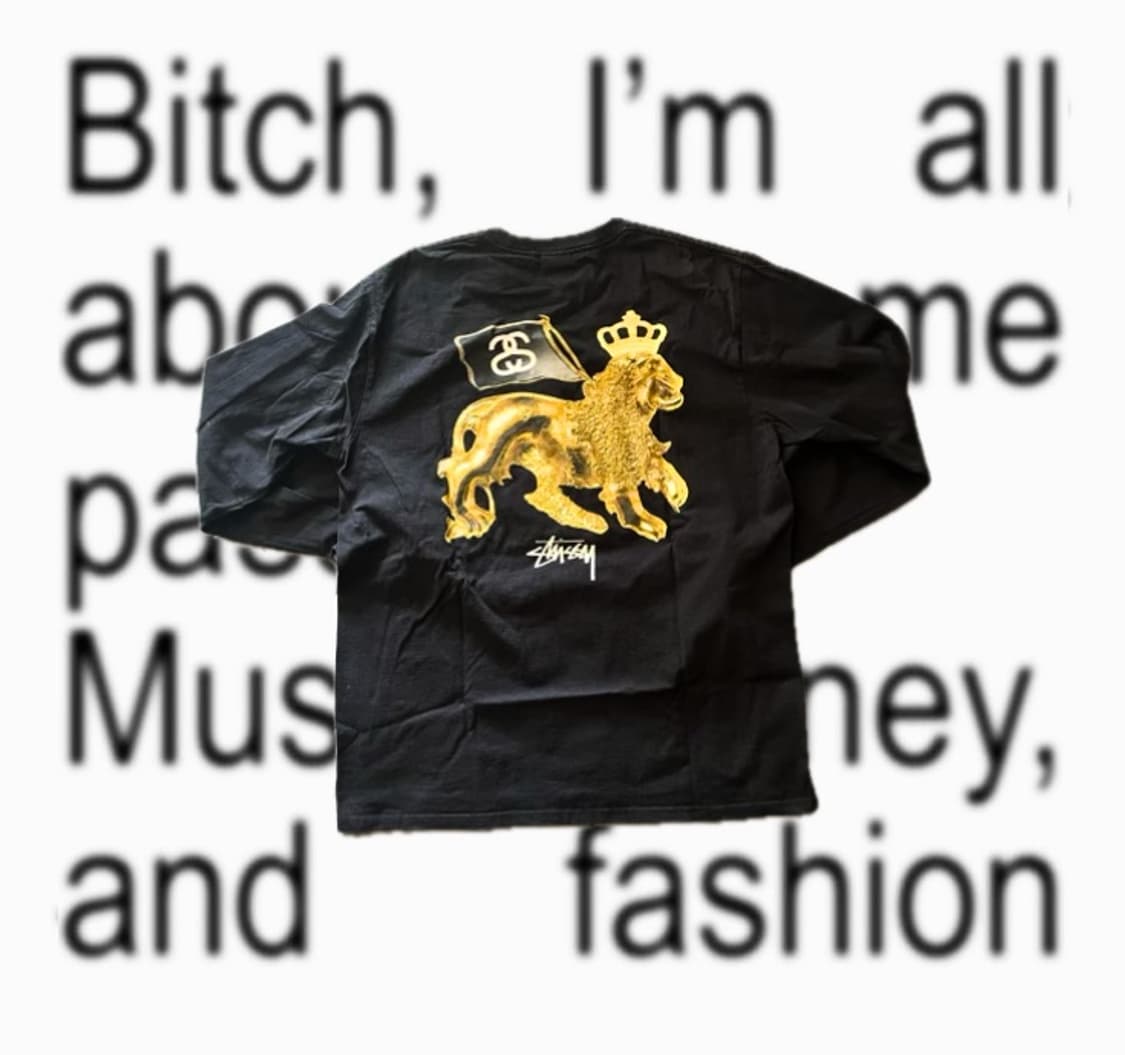 스투시 골드 라이언 롱슬리브 ( L ) 상품이미지2