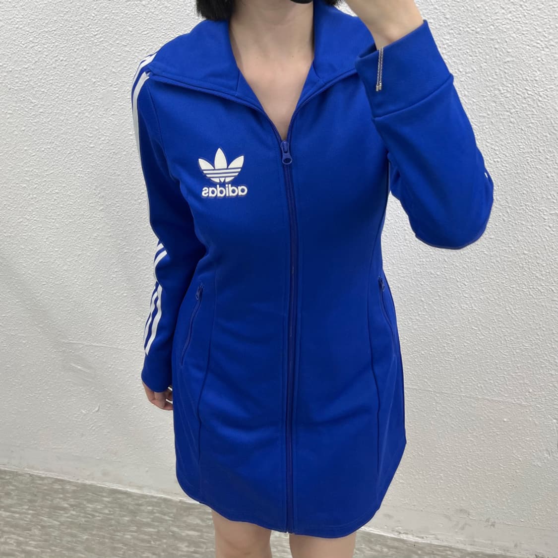 아디다스 유로파 블루 트랙탑 원피스 90 상품이미지5