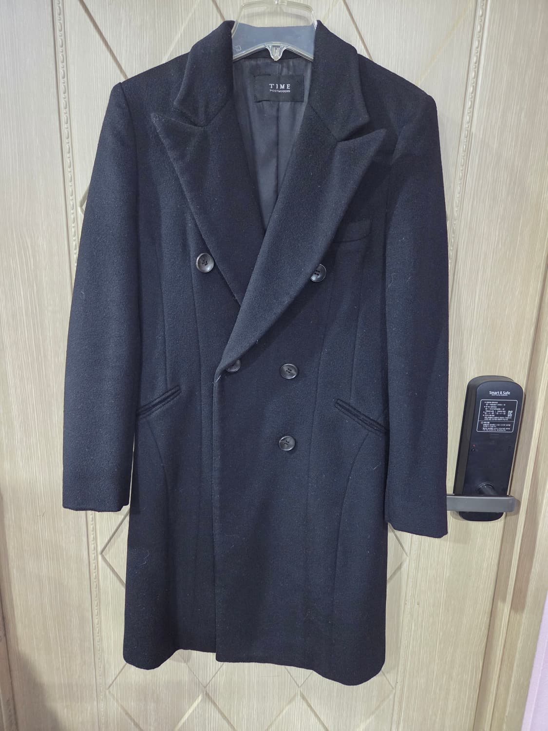 타임블랙 더블코트 상품이미지1