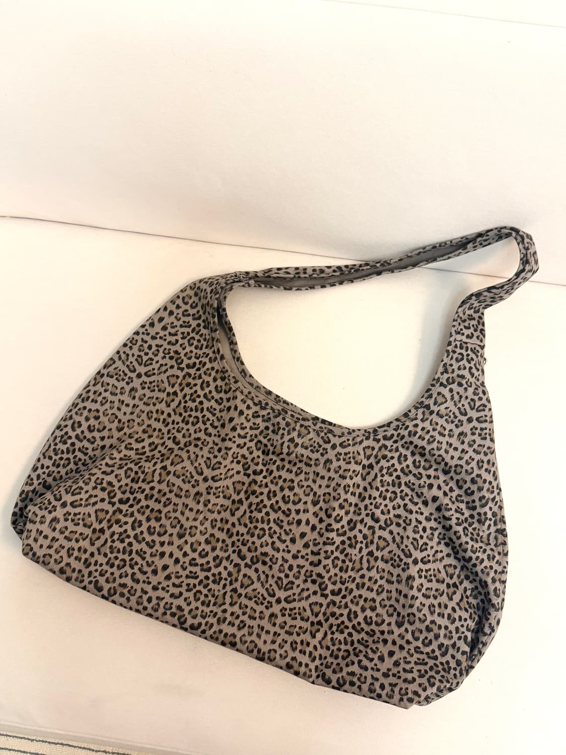 카시코 레오파드 프린트 숄더백 블루그레이 상품이미지3