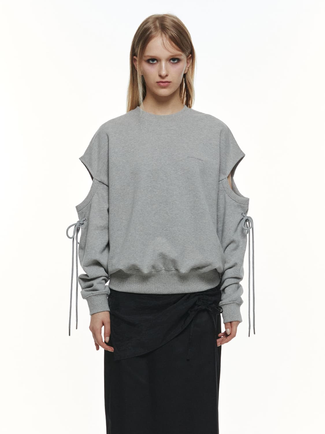 쓰리투에이티 소매트임 맨투맨 (그레이) 새상품 40000 상품이미지1