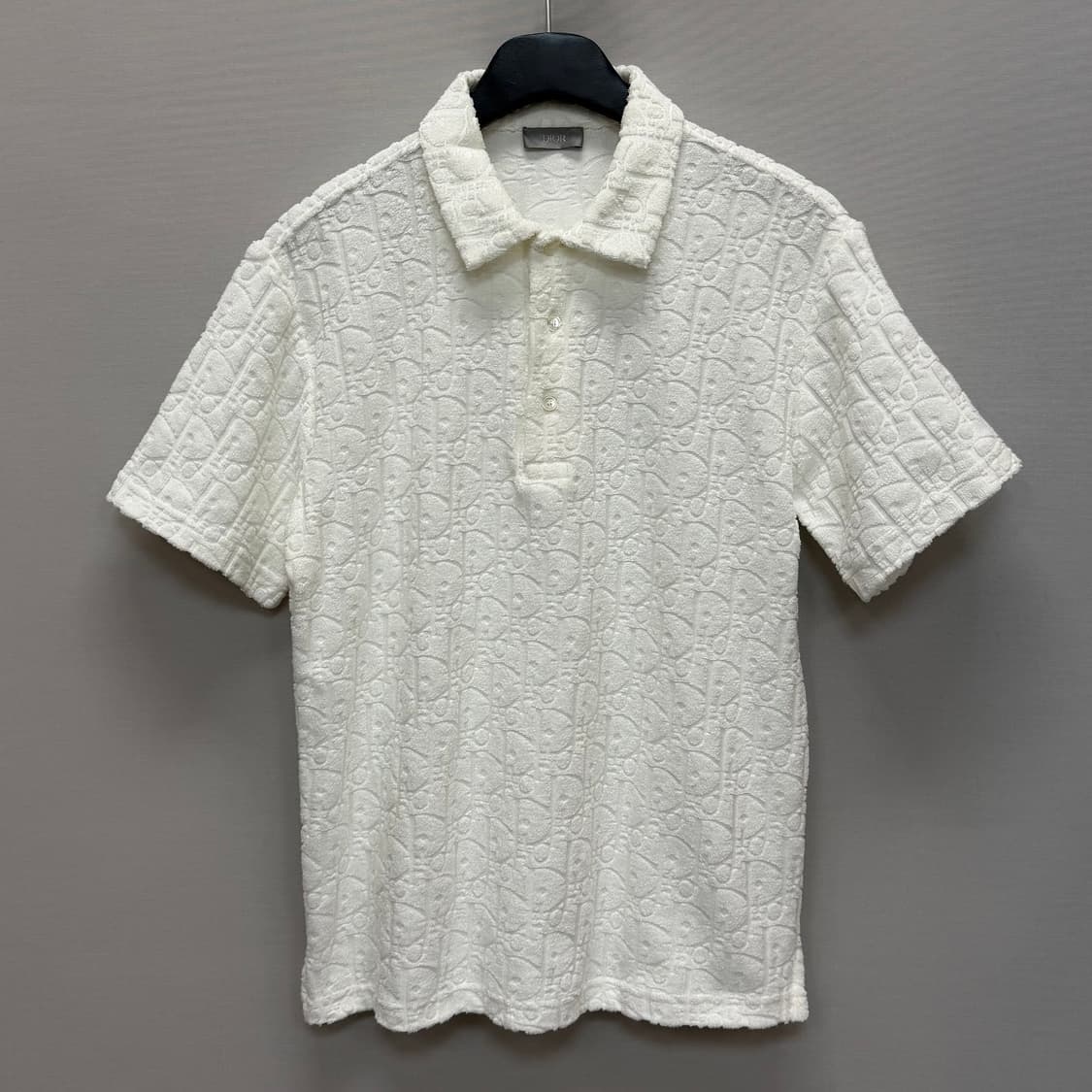 디올 오블리크 자카드 테리 폴로 셔츠 ( 95 ) 상품이미지1