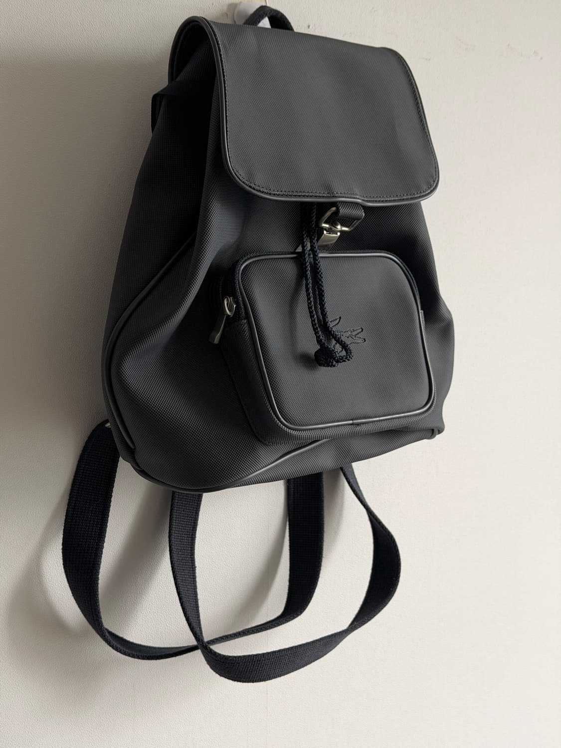 [lacoste] 라코스테 빈티지 레더 백팩 상품이미지4