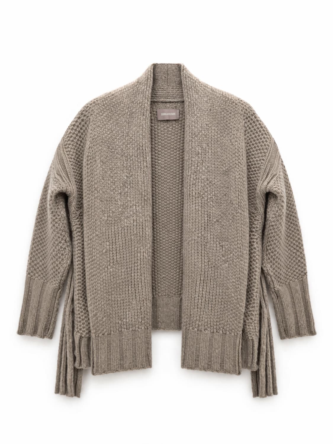 쟈딕 앤 볼테르 숄 가디건 브라운 S 상품이미지1