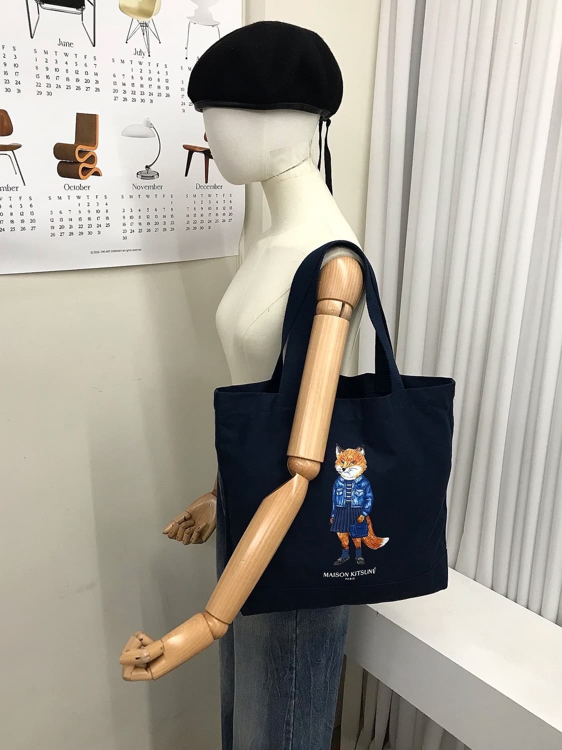 메종키츠네 폭스 에코백 가방 상품이미지8